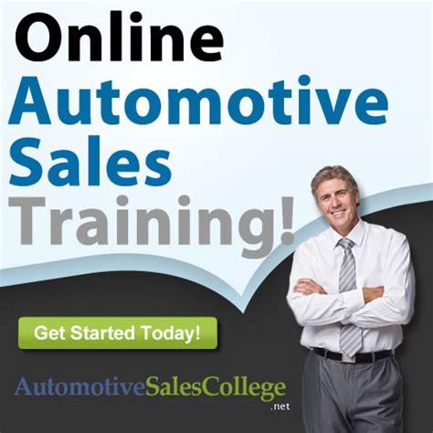 automotive sales training courses.